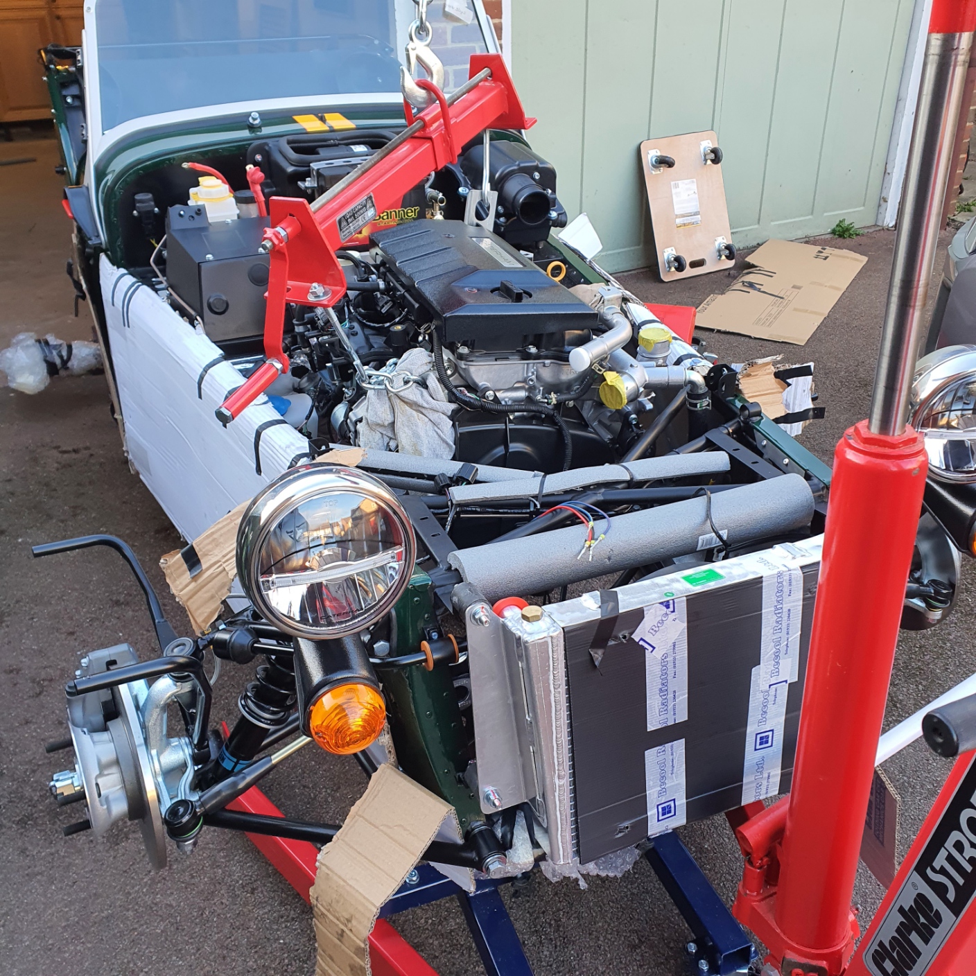 Day Ten – Engine Install – My 170S Build